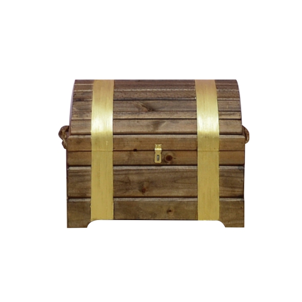 Baú de Chão detalhes em dourado